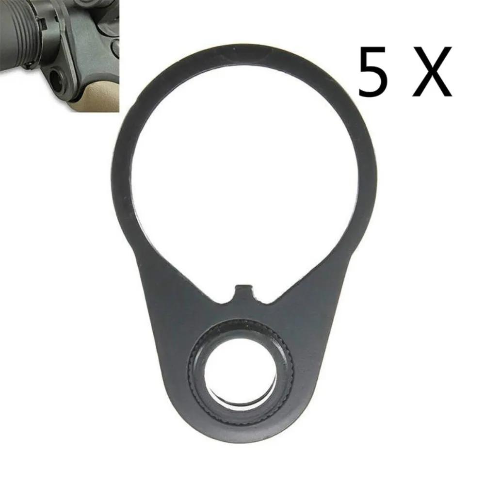 

MAGORUI 5Pcs Ambidextrous Steel QD Quick Detach End Plate Sling Adapter Mount