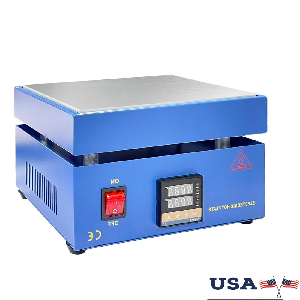 850W Electric Preheat Soldering Station Fast Heating Precise Temperature Control Large Surface Ideal Phone Screens LED Displays