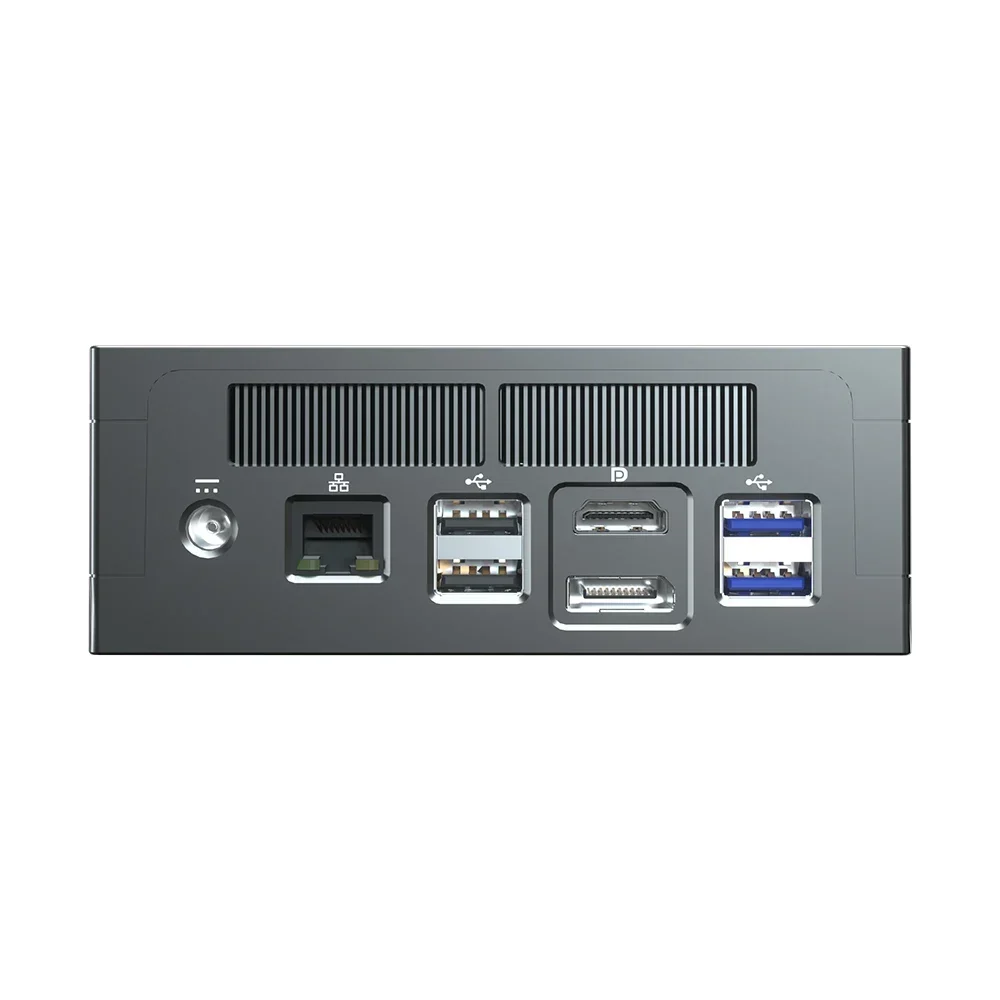 Wholesale AMD Mini PC R7 2700U Barebone System Vega 10 Graphic Desktop Window10/11 2*DDR4 M.2 NVMe Gaming Computer Hardware view 3