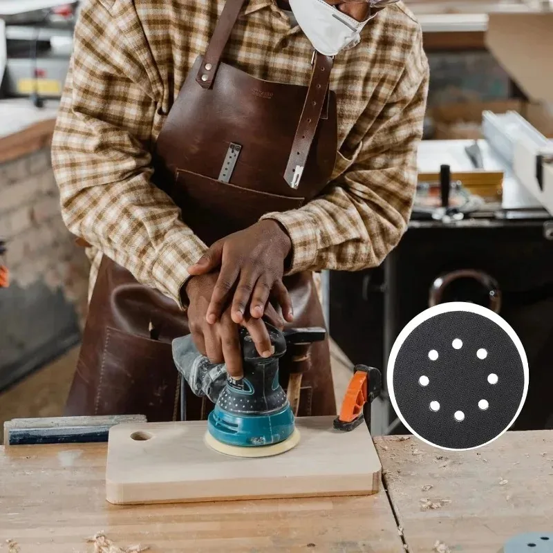 

1 шт., 8 отверстий, 125 мм для шлифовальной машины Bosch, мягкая интерфейсная накладка, шлифовальный полировальный диск, защитная накладка, подложка, новинка