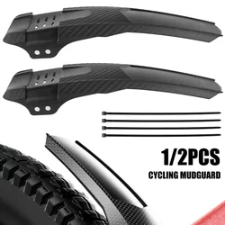 Mountain Bike Front and Rear Fenders, Universal Bicycle Accessories, Cycling Gear 1/2 Pcs.