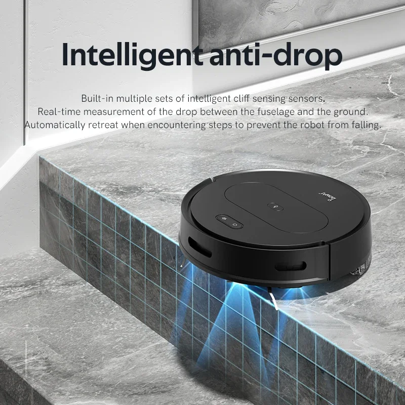 New Sweeping Robot 2000pa Suction Vacuum Cleaner Wifi Remote Control Wireless  Auto Recharge Smart Map Navigation Robots OB11Pro