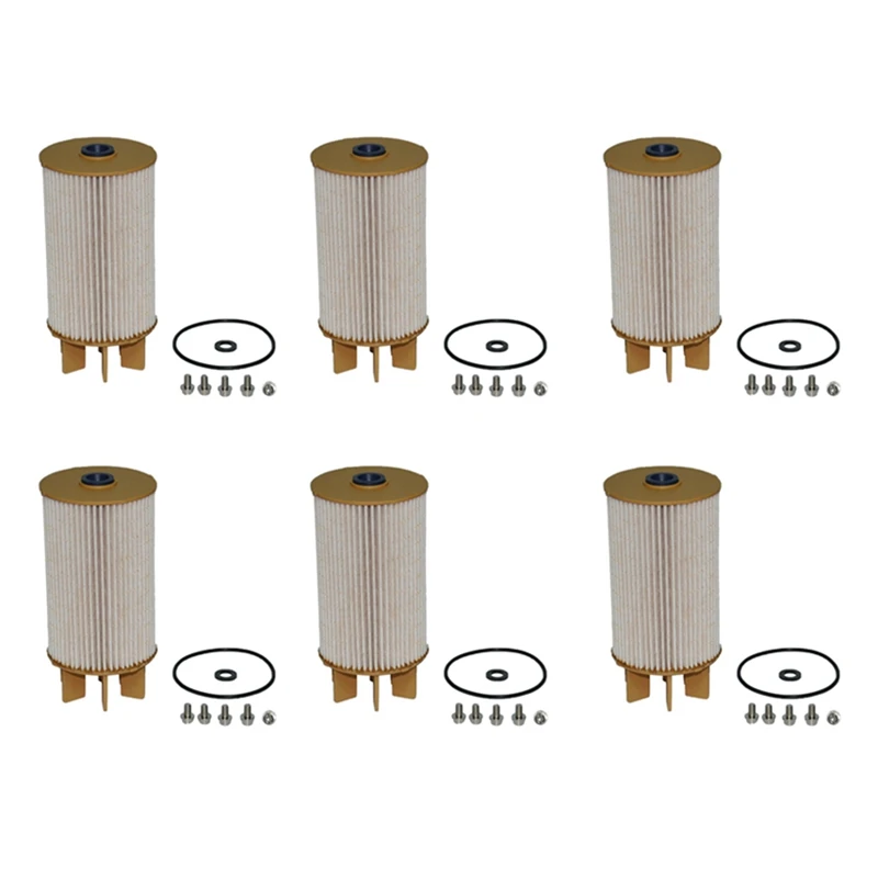 

6X Fuel Filter Part Number 16403-4KV0A Fuel Filter Elements Fuel Water Separator For Nissan Navara Np300