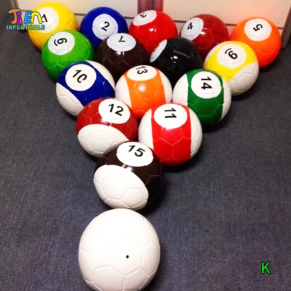 Vendita calda Tavolo gonfiabile gigante Calcio Calcio umano Giochi interattivi Gioco di squadra Gonfiabile Snooker Piscina Carnevale Giocattoli sportivi