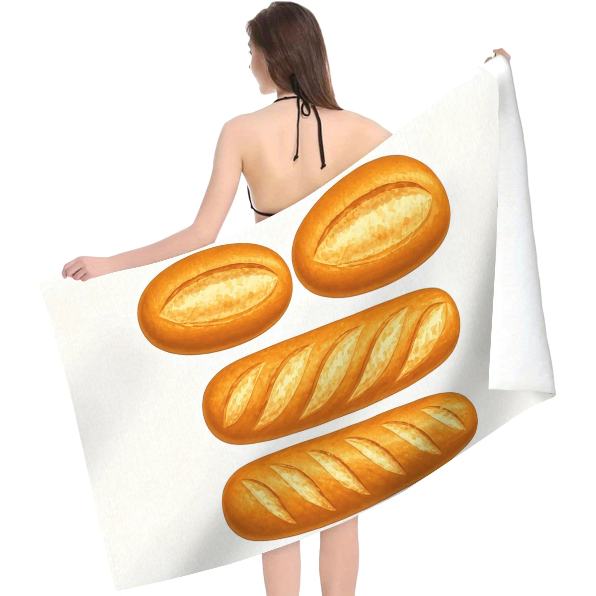 

Polyester Beach Towel - Multi-purpose Towel for Swimming, Fitness, Camping, Yoga, Travel and Beach Activities