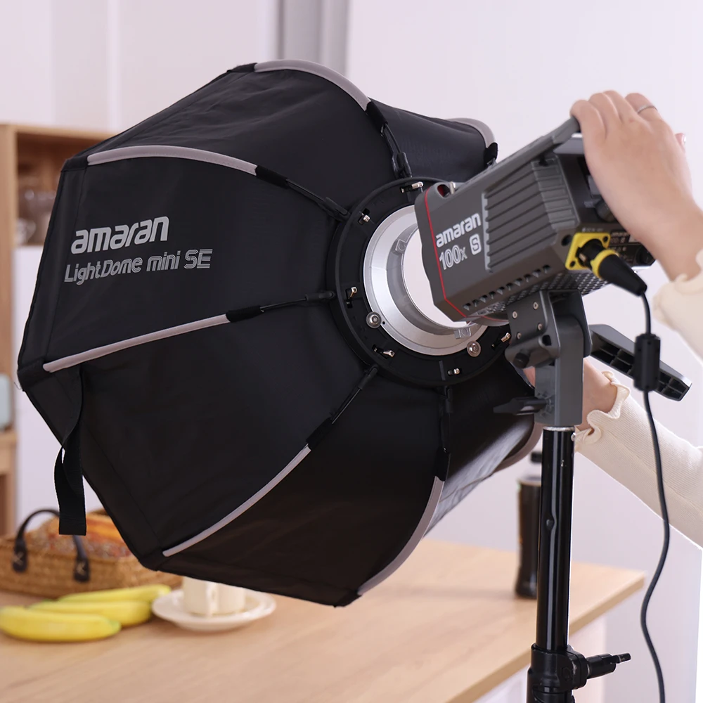 Amaran 100X S Bi-Color LED Luz de Vídeo 2700-6500K 100W Bluetooth