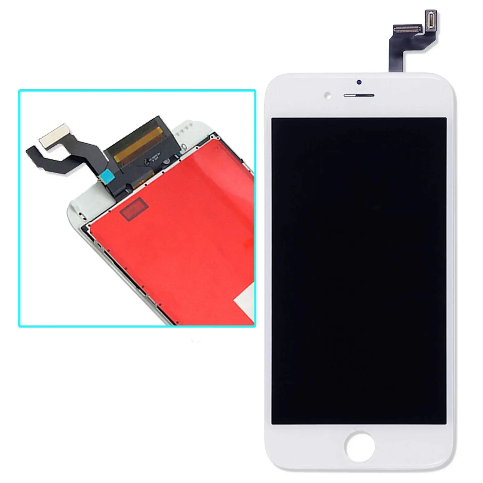 Replacement LCD Screen Compatible with iPhone 6s Plus 5.5 Inch Display Digitizer Assembly Full Complete Front Glass Black,White