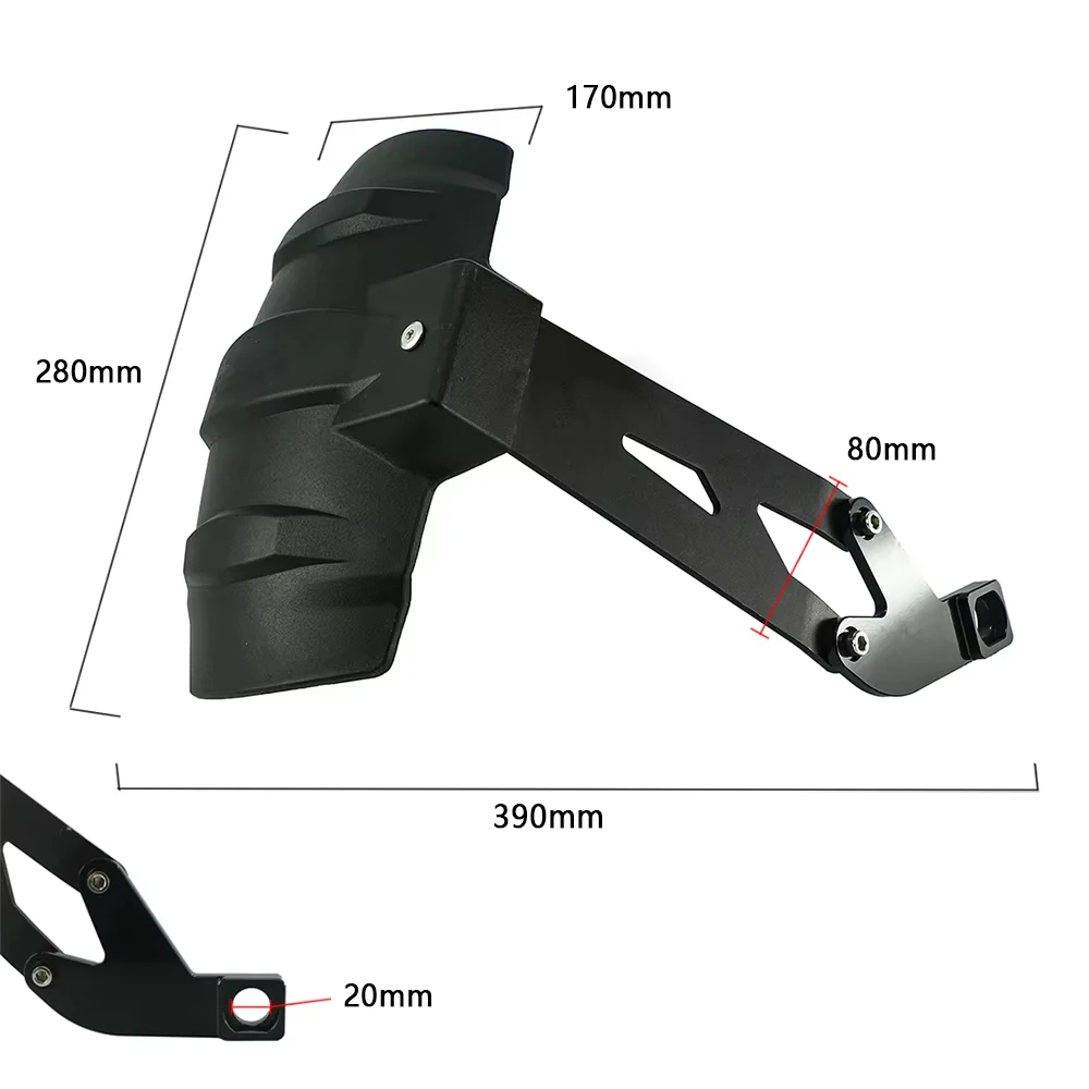 For BMW G310GS G310 G 310 R/GS G310R 2017-2025 Motorcycle Mudguard Rear Fender Splash Guard Tire Hugger Mud Cover Accessories