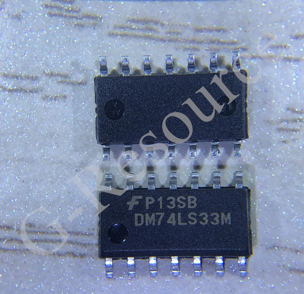 New Original (5pcs) DM74LS33M 74LS33M SOP-14 Quad 2-Input NOR Buffer with Open-Collector Outputs