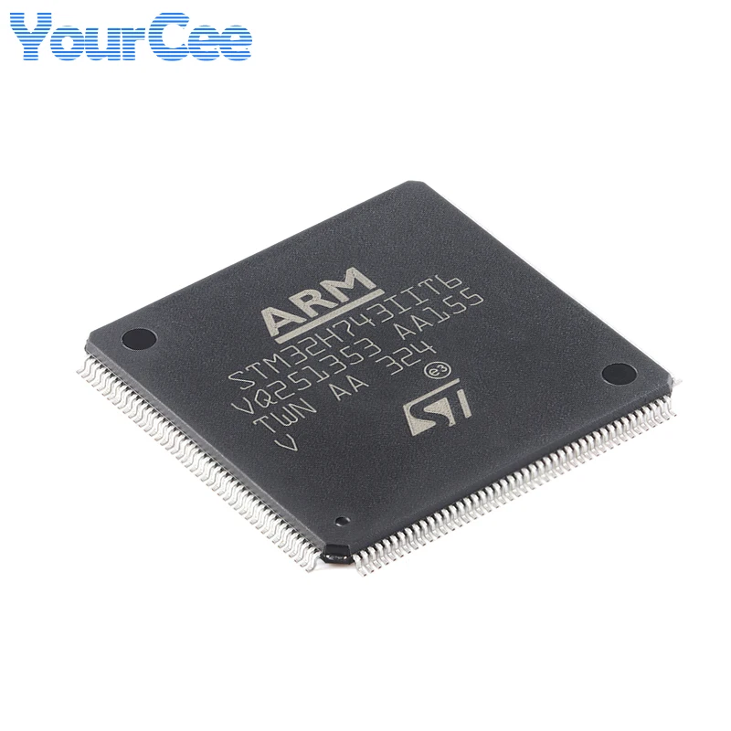 5pcs/1pc STM32H743IIT6 STM32H743 STM32H743IIT LQFP-176 LQFP176 ARM Cortex-M7 32-bit Microcontrollers-MCU IC Chip