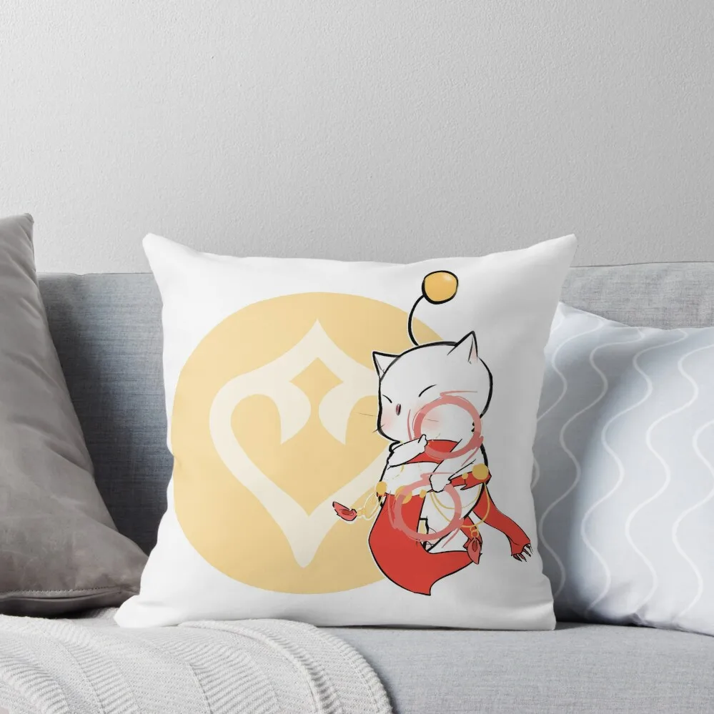 

DANCER MOOGLE FFXIV Throw Pillow luxury sofa pillows Luxury Pillow Case covers for pillows Pillow Cases Decorative