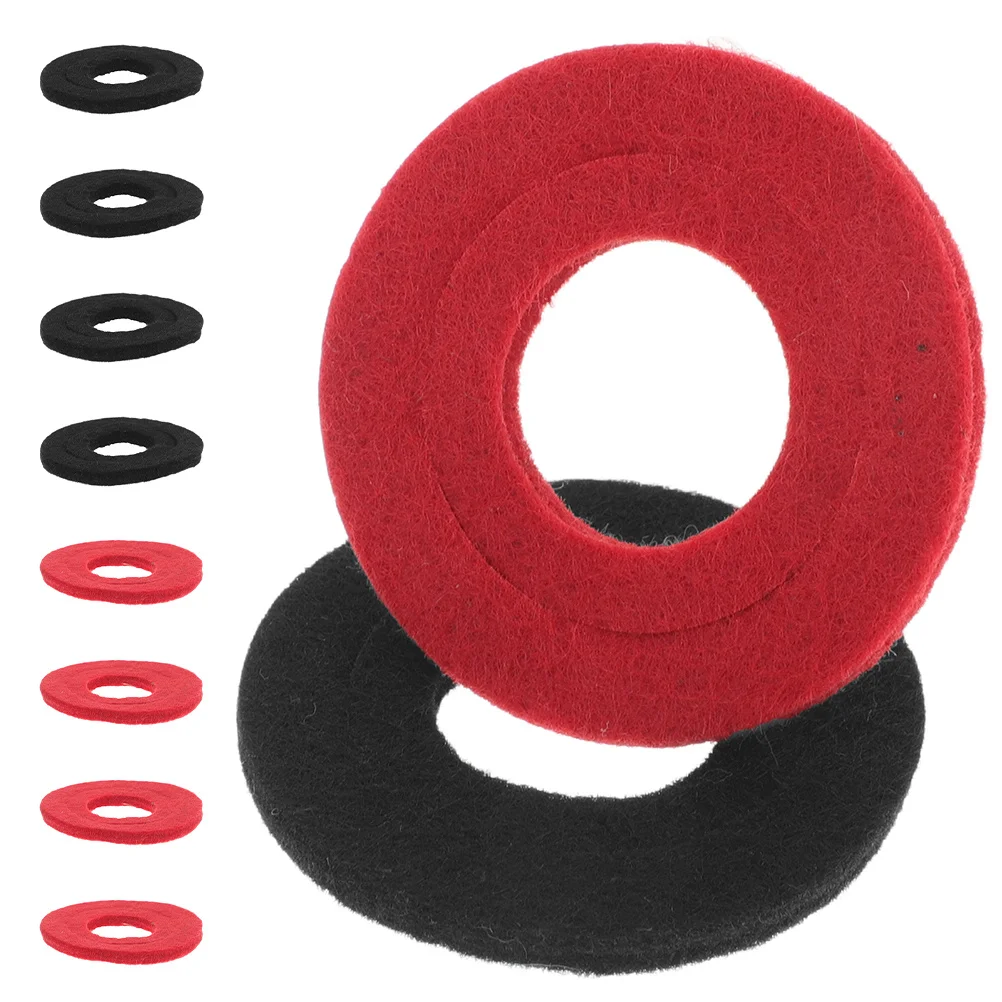 

10pcs Terminal Protectors Felt Washers For Automotive Top Post Shims Vehicle Electrical Ends Insulation Durable Shock