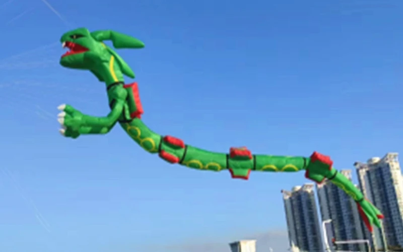 Neue aufblasbare Drachen Anhänger große Drachen Windsäcke weiche Drachen fliegende Erwachsene Drachen Weifang Drachen Fabrik Outdoor-Spielzeug Adler