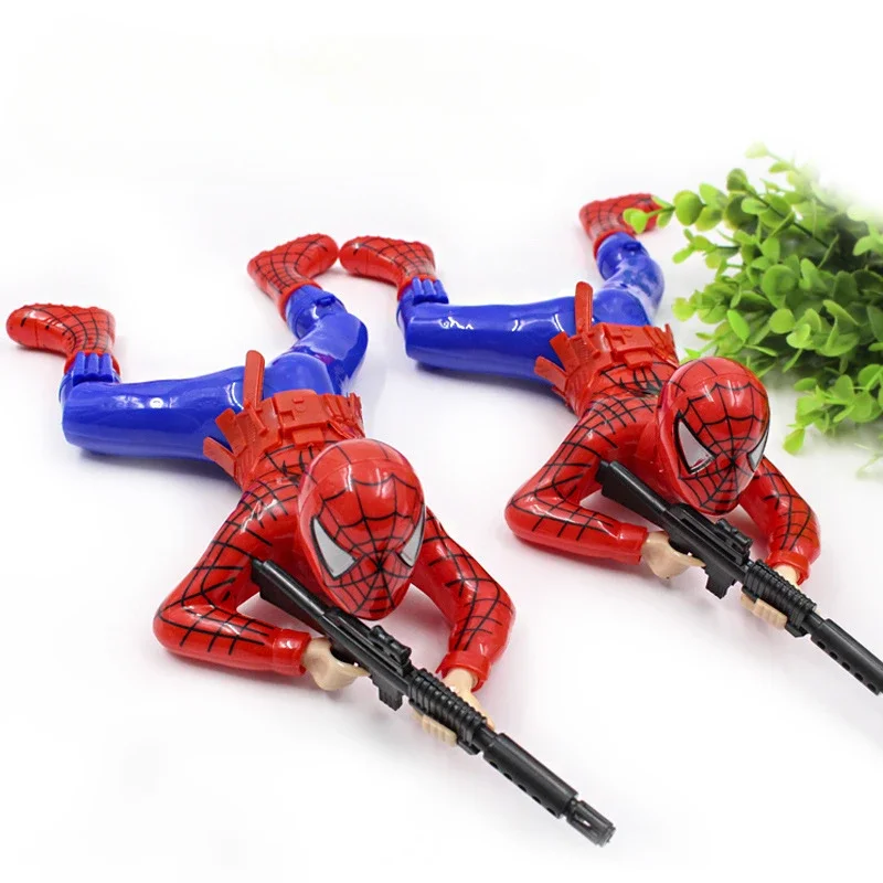 Spider-Man Jedi Crawling Soldier Electric Bald Warrior Selection Crawling Crawling Soldier Shooting Gun