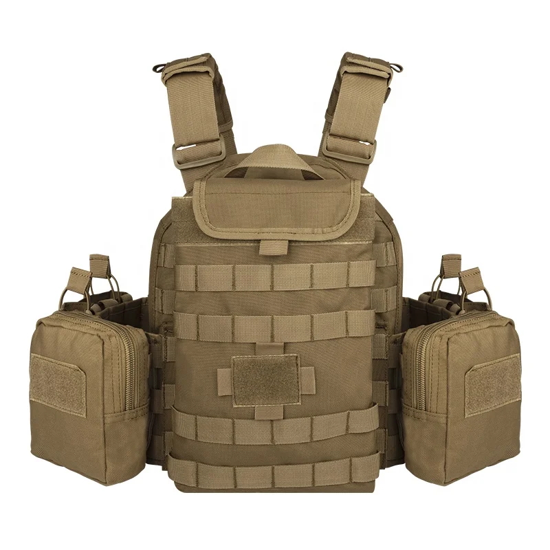 1000D Nylon Molle Outdoor CS Equipment Chalecos Tactico Multifunctional Modular Tactico Tactical Vest CS Training Combat Vest