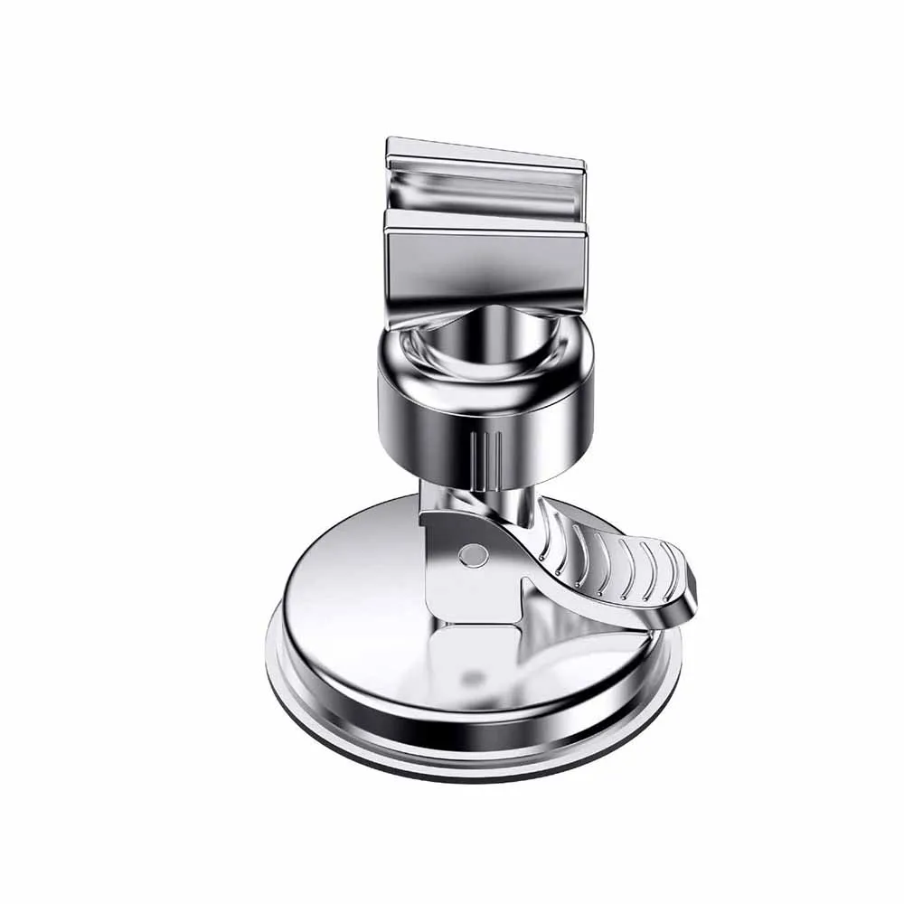 1-4Pcs Strong Vacuum Suction Cup Shower Rack Adjustable Handheld Shower Head Wall Mount Holder Rotating Bathroom Shower Base