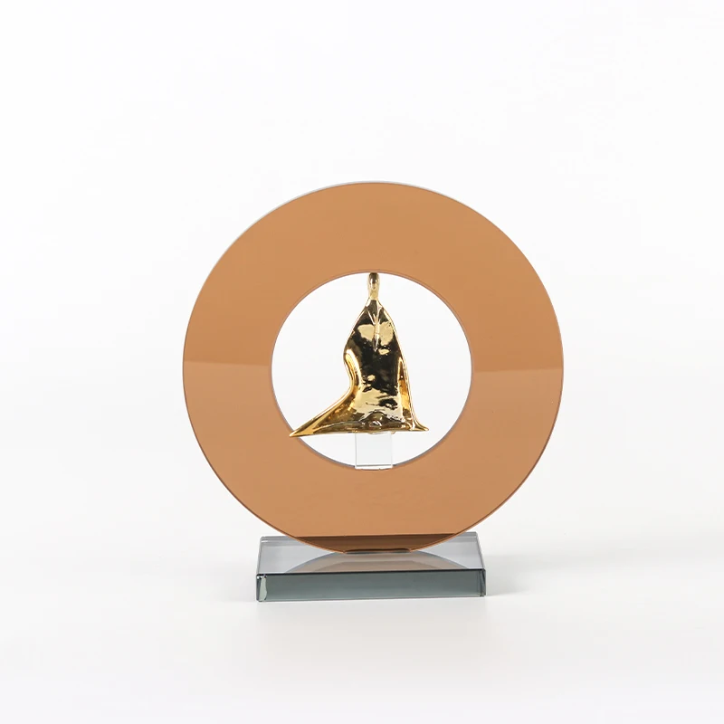 

Crystal Zen Decorative Objects Home Accessories and Room Decor Ornament Knick-Knacks by Home Decor Crystal and Metal