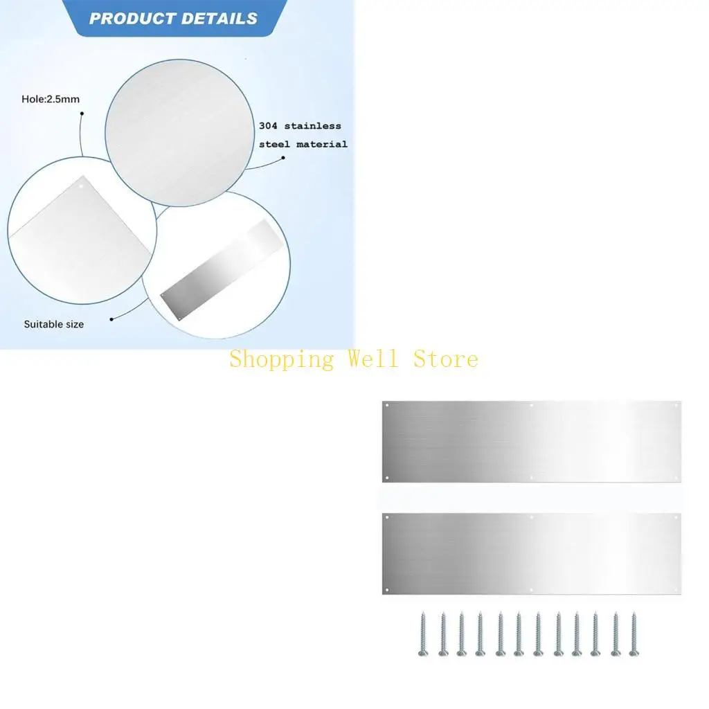 KX4B 2PCS DOOR DOOR RUCK PARK PORTICAL DOOR PUSH PATK