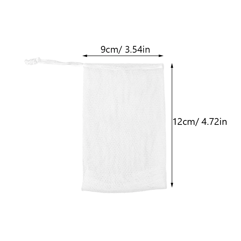 10 قطعة شبكة رغوة للتنظيف دائم فقاعة صانع شبكة لينة الجلد التقشير دش الغسيل رغوة الاستحمام المعونة