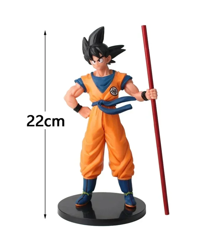 Dragon Ball Z Kamehameha Son Goku Figurka Super Saiyan Kakarotto 16CM PVC Figurki akcji Model Lalki Zabawki dla dzieci Prezenty