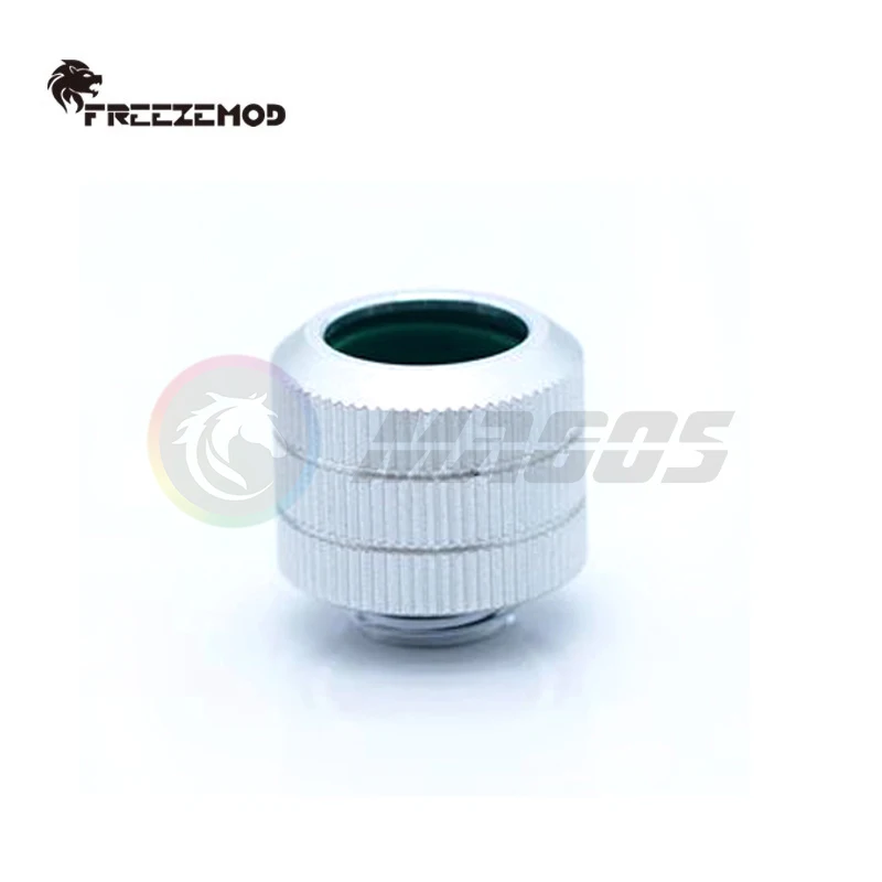 FREEZEMOD Water Cooling Anti-Off Hard Tube Fitting For OD14mm PETG Acrylic Metal Pipe, Hand-Tighten 20KG Pulling Force