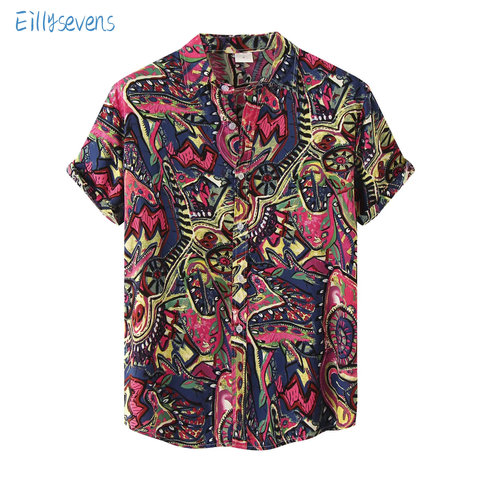 

Hawaiian Shirts For Men Fashion Vintage Button Down Bowling Shirts Short Sleeve Summer Daily Leisure Beach Resorts Shirts