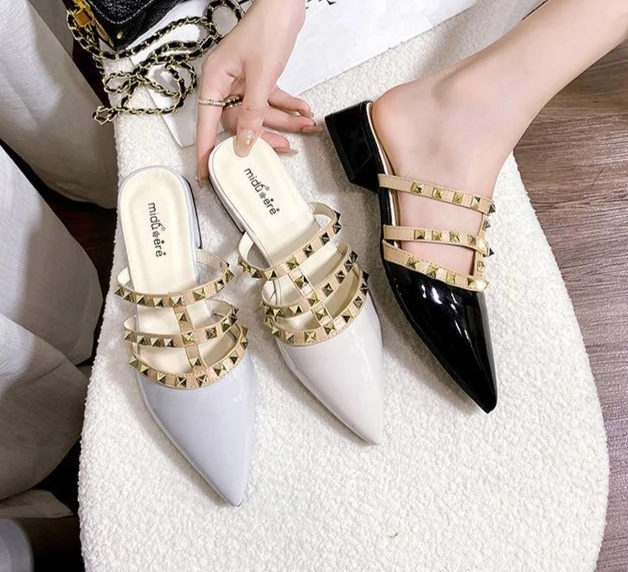 Women Leather Med H… - image