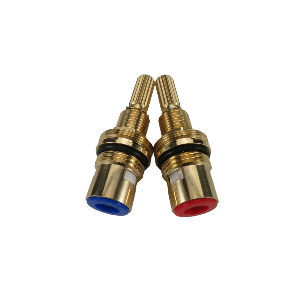 Replacement Cartridge Faucet Cartridge DIY Faucet Replacement Copper Valve Wrench Included Six Screws Included