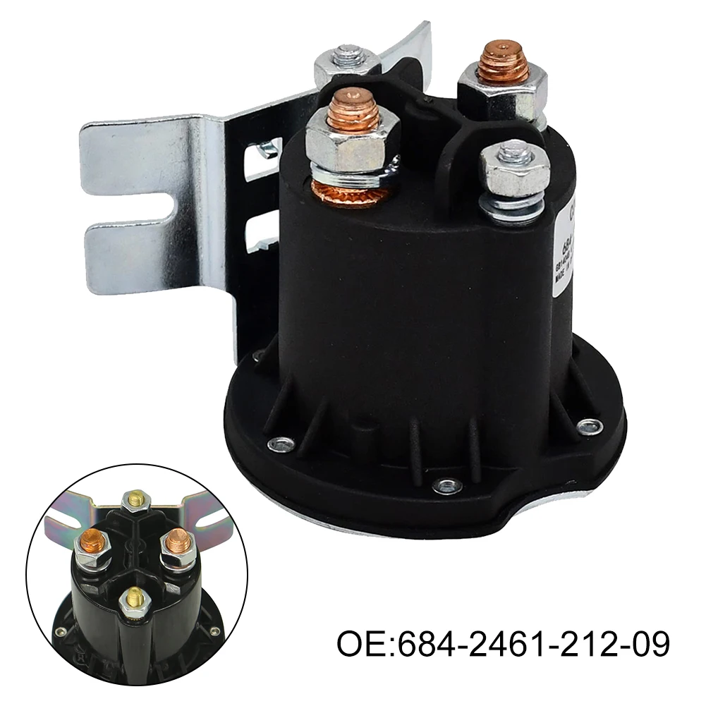 Contactor Relay 0.365KG Weight 1 Pcs 12V 200A 684-2461-212-09 ABS Plastic + Metal Oil Pump Direct Installation