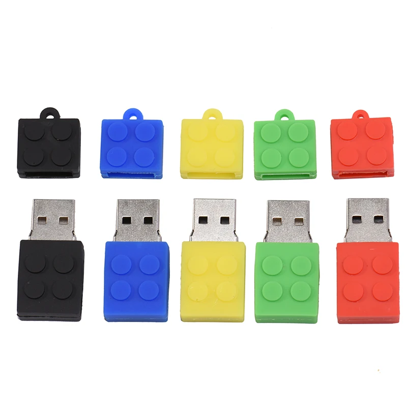 Cartoon Love Heart Style USB 2.0 Flash Drive 4GB 8GB 16GB 32GB 64GB 128 Pen Drives Gifts Key Chain Memory Stick Wholesale U Disk