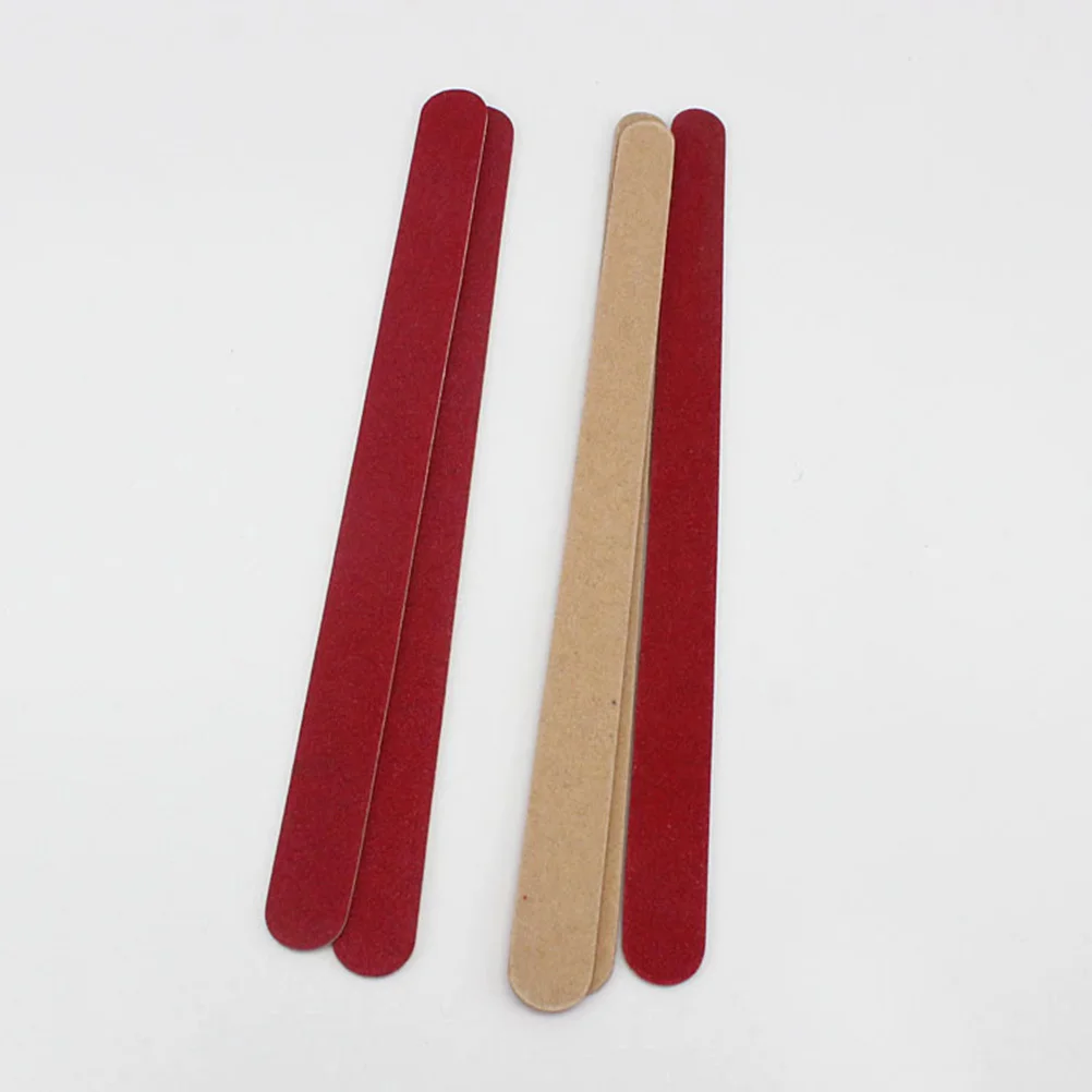 

100pcs 11.5Cm Files Block Emery Board For Art Manicure Sanding Tool Emery Board Finger Nail Files Nail Sanding Block