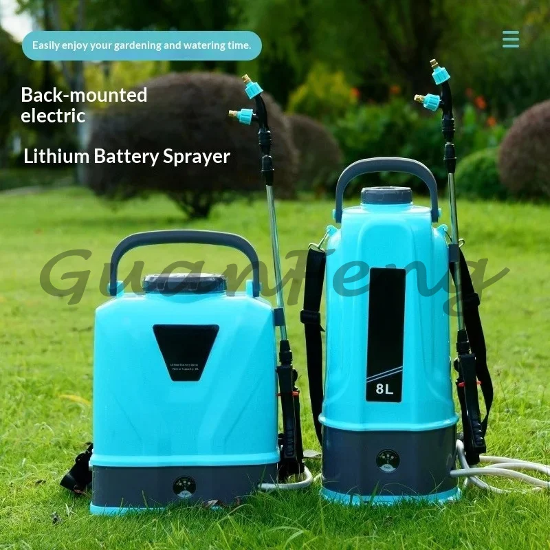 Rechargeable 2000mAh lithium battery knapsack sprayer