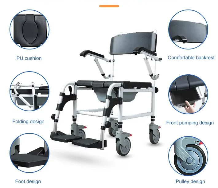 كراسي متحركة كهربائية شديدة التحمل لكبار السن، كراسي متحركة كهربائية قابلة للطي للمعاقين #6