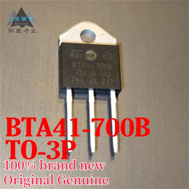 

(10/50pcs) BTA41-700B BTA41-700 TO-218 Three-Terminal Bidirectional Thyristor Genuine Product Fast Shipping Free Shipping