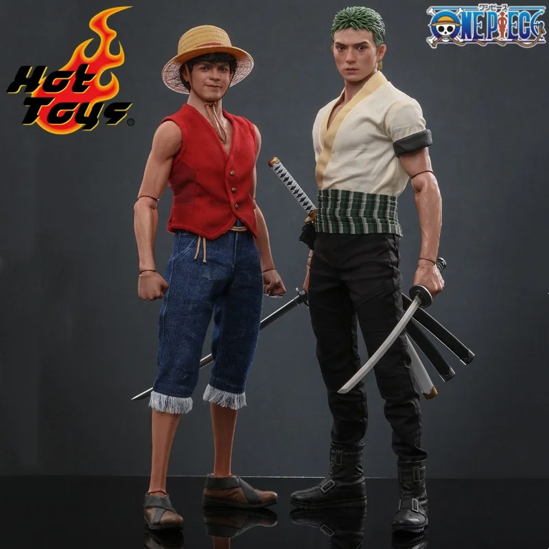 

В наличии оригинальные HOTTOYS HT 1/6 TMS109 TMS110 One Piece Roronoa Zoro Monkey D. Luffy Фигурки Коллекционная модель игрушки в подарок