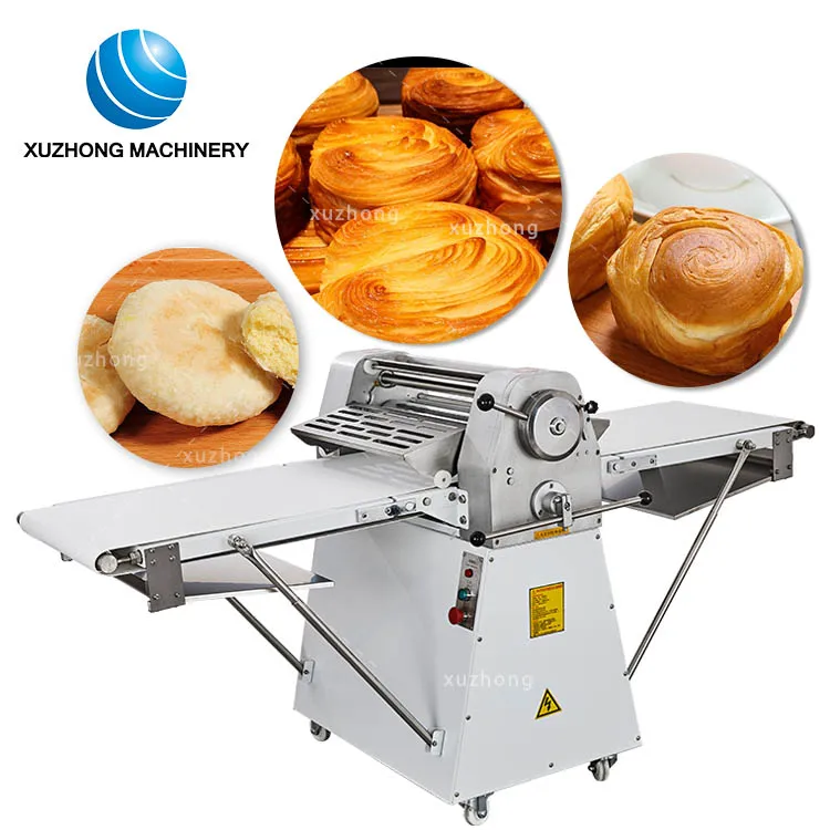 

XMSJ Bakery Dough Sheeter Pastry Making Pastry Dough Sheeter Puff Pastry Layers Dough Sheeter Rolling