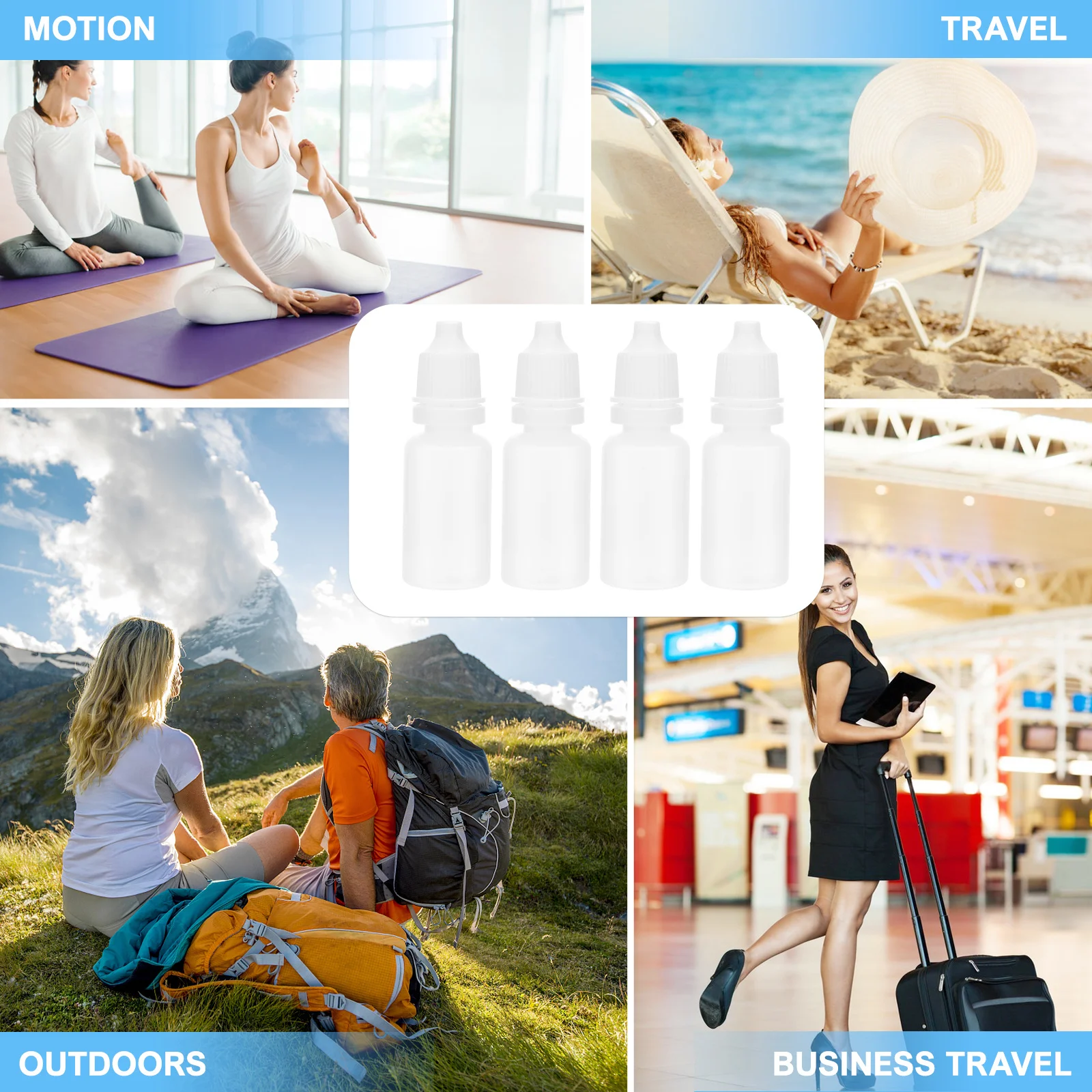 

Drop Bottle Dropper Bottles Oil Small for Empty Liquid Travel Toiletries Essential Oils