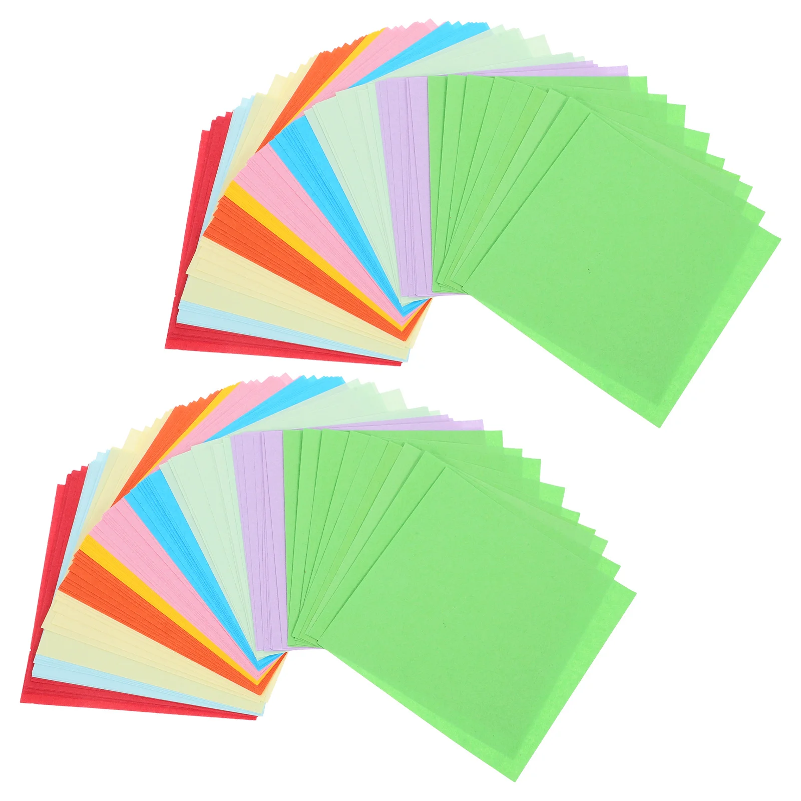 500 Sheets Colorful Square Origami Paper Double Sided Folding Paper for Crafts DIY Art Holiday Decorations Origami Strips