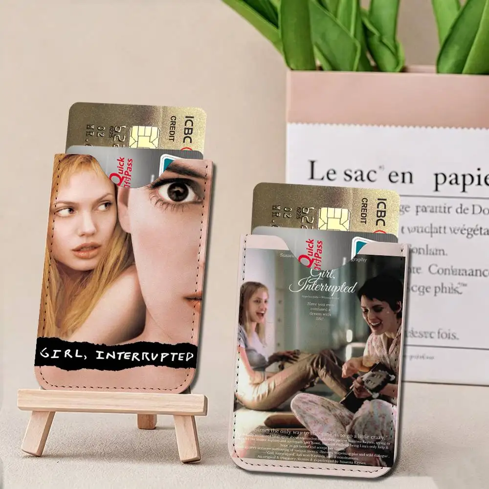 Girl Interrupted Movie Tv Card Protect Credit Bank Card Holder Case Slim Wallet Protector for Men Travel Shopping