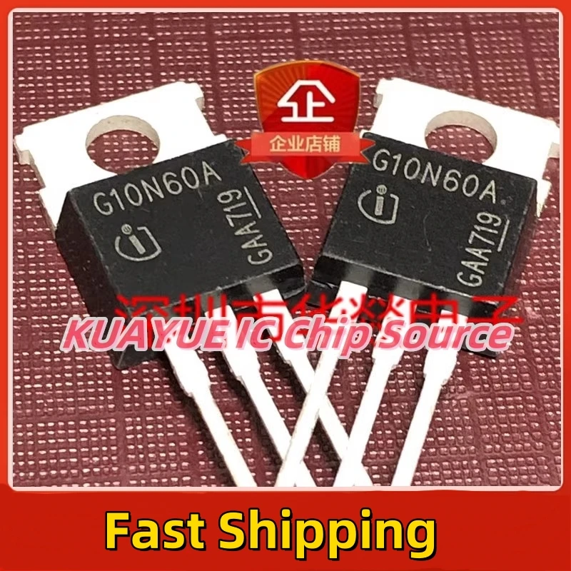 10PCS-30PCS/  SGP10N60A  G10N60A  TO-220  IGBT  600V  10A  Imported Original NEW Best Quality