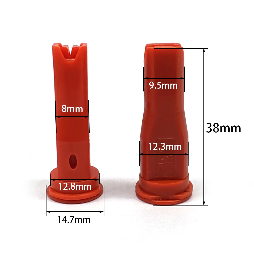 RC Plant Protection UAV High Pressure Anti-drift Flat Fan Spray Nozzles Agricultural Windproof Atomizing Sprinkler Head