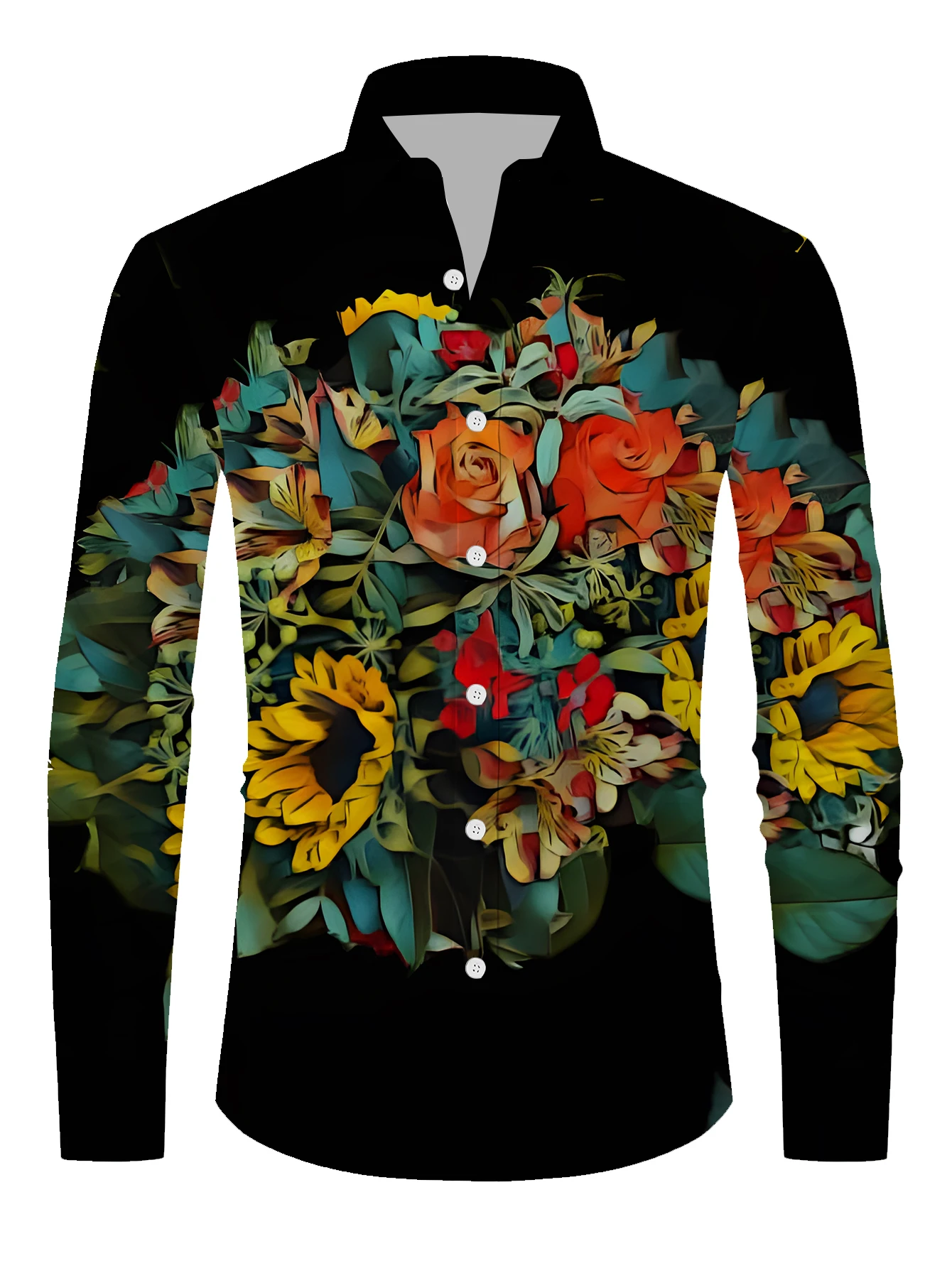 

Graphic Geometric Illusion Trick Everyday Design Art Men's 3D Print Party Casual Vacation Long Sleeve Crew Neck Spring Autum。