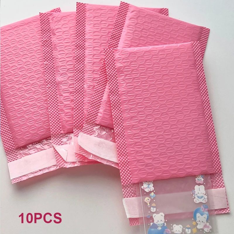 10pcs/Pack Bubble Bag Thicked Express Package Bag Self Adhesive Courier Shipping Mailers Sticker Holder