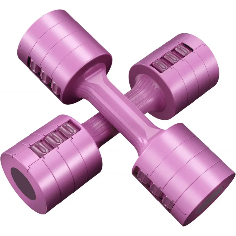 

Weight Dumbbells - A Pair 4lb 6lb 8lb 10lb (2lb-5lb Each) Free Weights Set For Women At Home Gym Equipment Worko