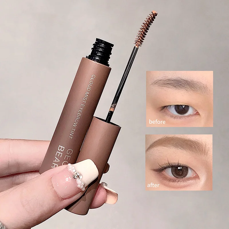 Gege bear Eyebrow Dye Cream, natural makeup application, waterproof, sweat-proof, long-lasting makeup, thick and slender