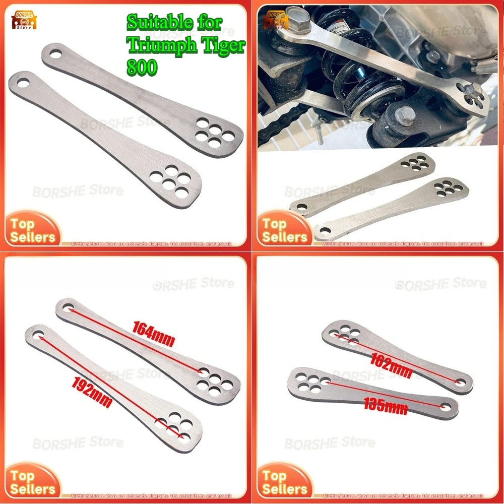 

Suitable for Triumph Tiger 800 Dog Bone Seat Height Adjustment Lift Bracket for Motorcycle Seat Elevation and Suspension