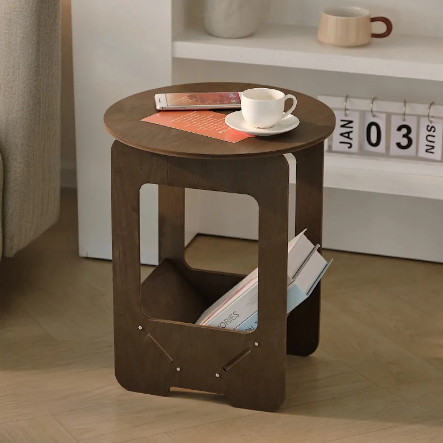 14 Inch Sofa, Side Table Bedroom Bedside Table Multifunctional Splicing Balcony Coffee Round Table