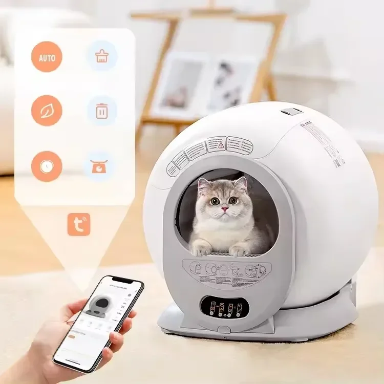 Automatic Self Cleaning Litter Box Smart Cat Toilet Box For Cats