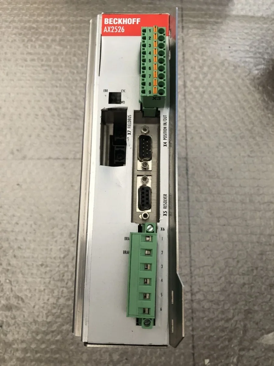 

Сервопривод BECKHOFF Beckhoff AX2526-B200 Original Spot S406A-LB-520