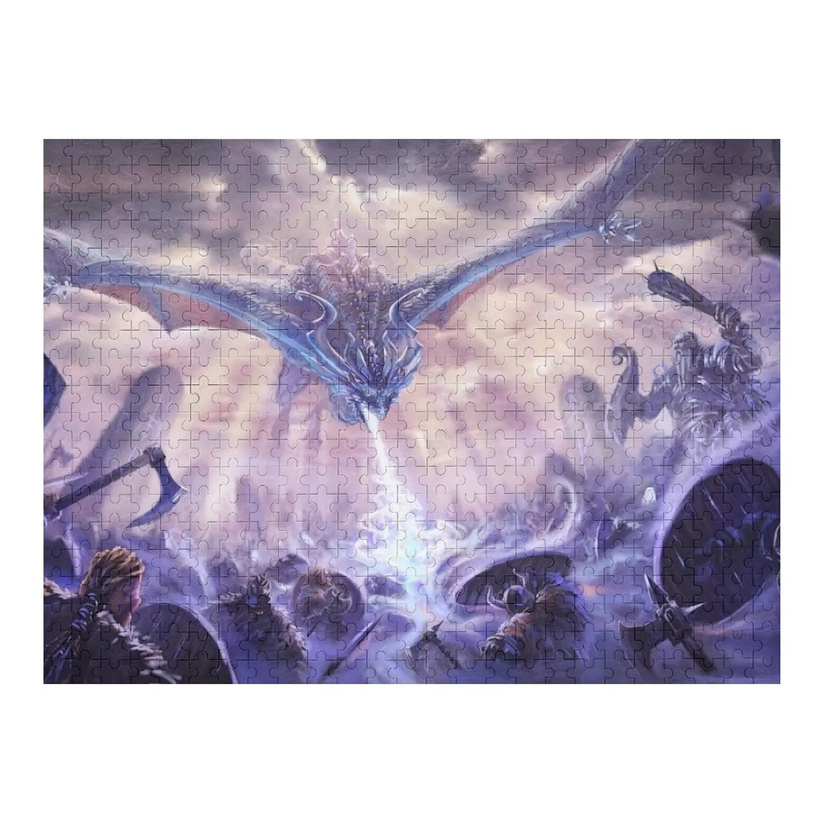 

Ice Dragon Jigsaw Puzzle Customized Kids Gift Custom Wooden Gift Puzzle